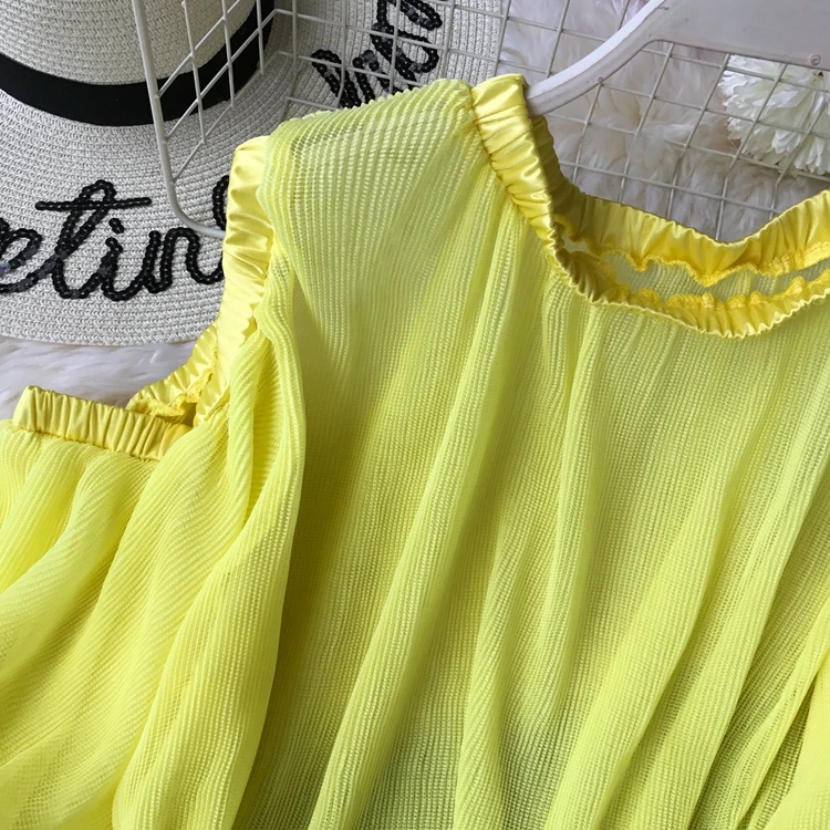 ALPHALMODA новые винтажные шифоновые блузки с открытыми плечами с расклешенными рукавами Женские однотонные свободные полупрозрачные элегантные блузки рубашка