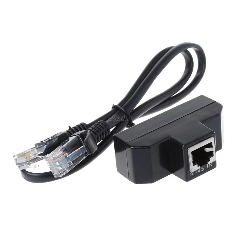 1 шт. сетевые инструменты RJ11 6P4C мама к 4 Ethernet RJ45 8P8C папа F/M адаптер конвертер кабель