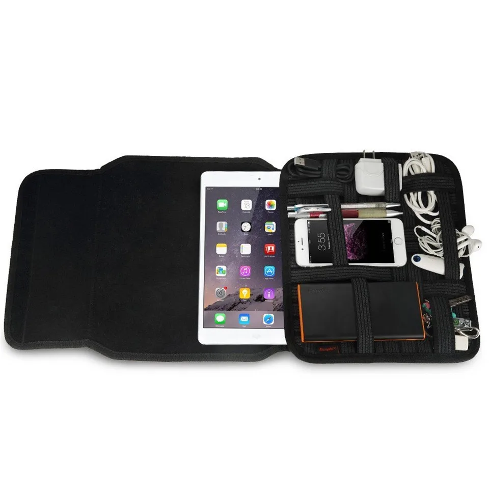 Органайзер для кабелей EasyAcc сумка хранения дорожные электронные аксессуары