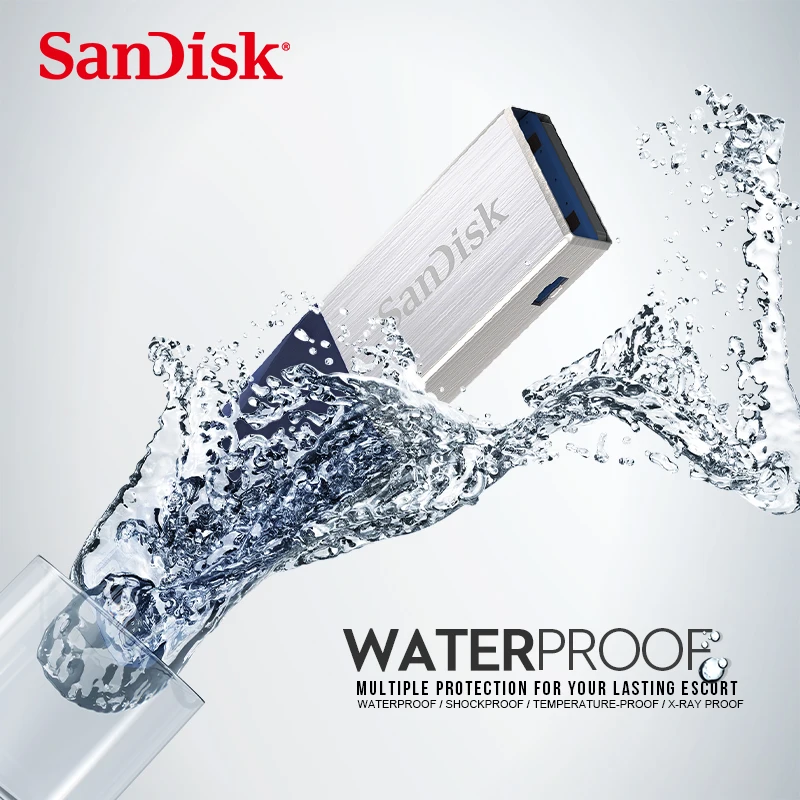 SanDisk USB флеш накопитель iXPand OTG Lightning разъем U диск 3 0 палка 32 Гб 64 128 ГБ накопители MFi
