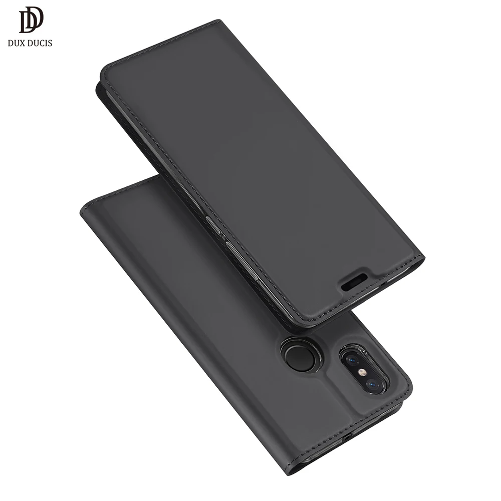 DUX DUCIS Xiaomi Mi 8 Case Luxury Leather Flip for SE Coque Wallet Cover Xiomi Mi8 Funda Original | Мобильные телефоны и