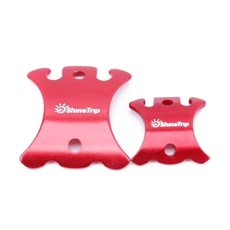 10 шт. изогнутые алюминиевые веревки для палатки регулирующая пряжка