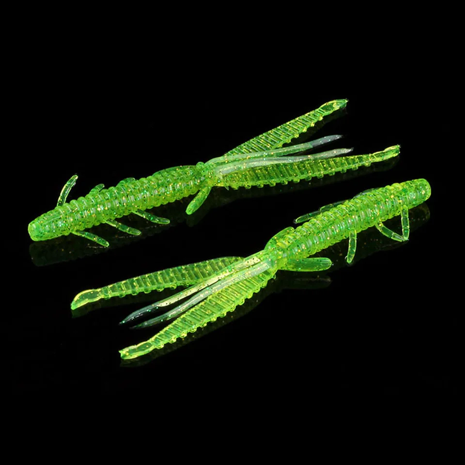 WALK FISH 4 шт./лот 8 см/10 см мягкие креветки рыболовные приманки Pesca Isca Искусственные воблеры Мягкая силиконовая приманка рыболовные снасти