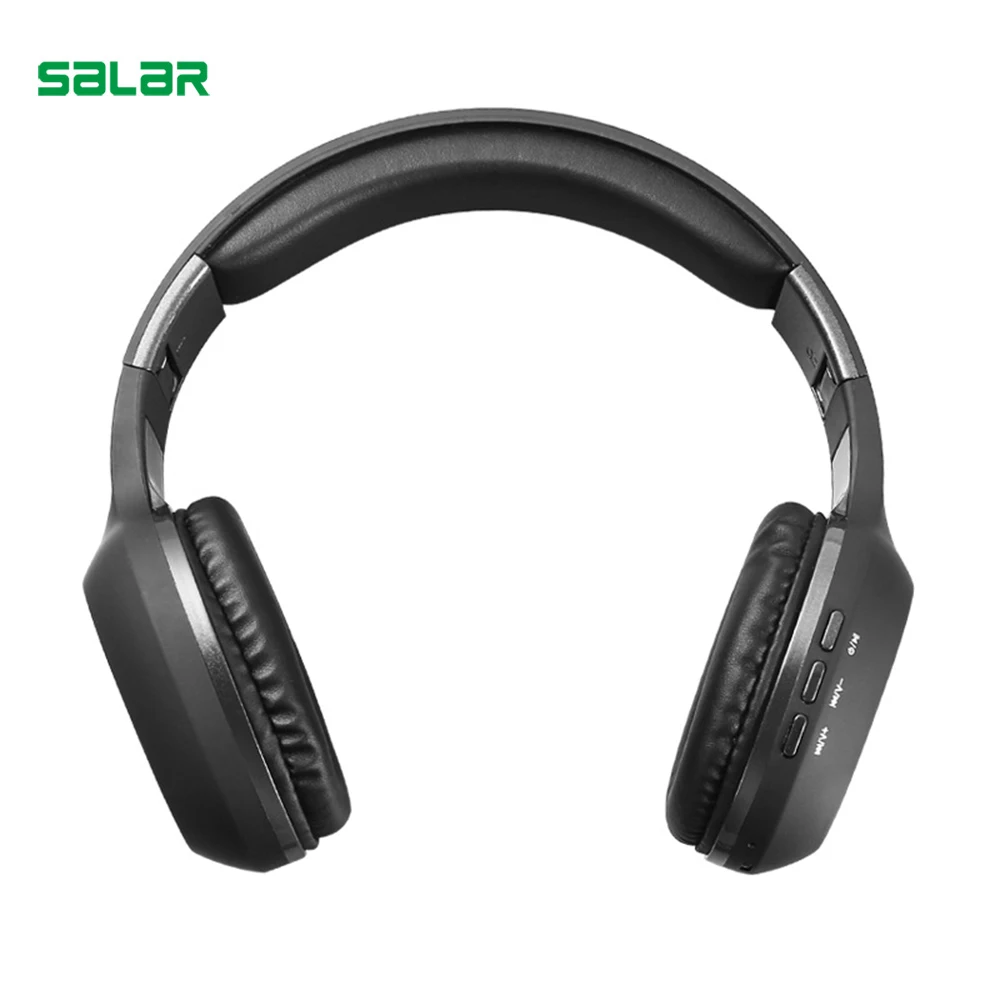 Беспроводные наушники Salar S11 Bluetooth 4 2 складные игровые с микрофоном для телефона