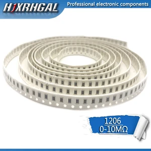100 шт. 1206 SMD резистор 0R  10 м 12 Вт 0 1 10 100 150 220 330 Ом 1K 2,2 K 10K 100K 0R 1R 10R 100R 150R 220R 330R hjxrhgal
