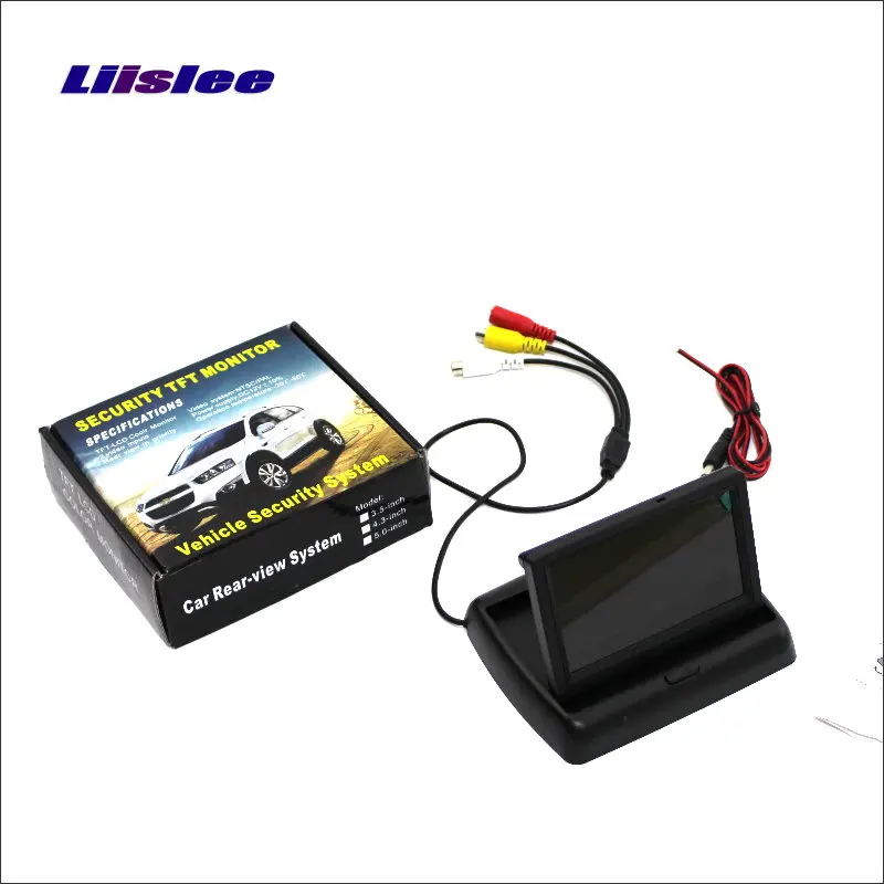 Складной ЖК монитор Liislee для Volkswagen VW Passat B7 Wagon HD TFT экран дисплей/Цветная ТВ система