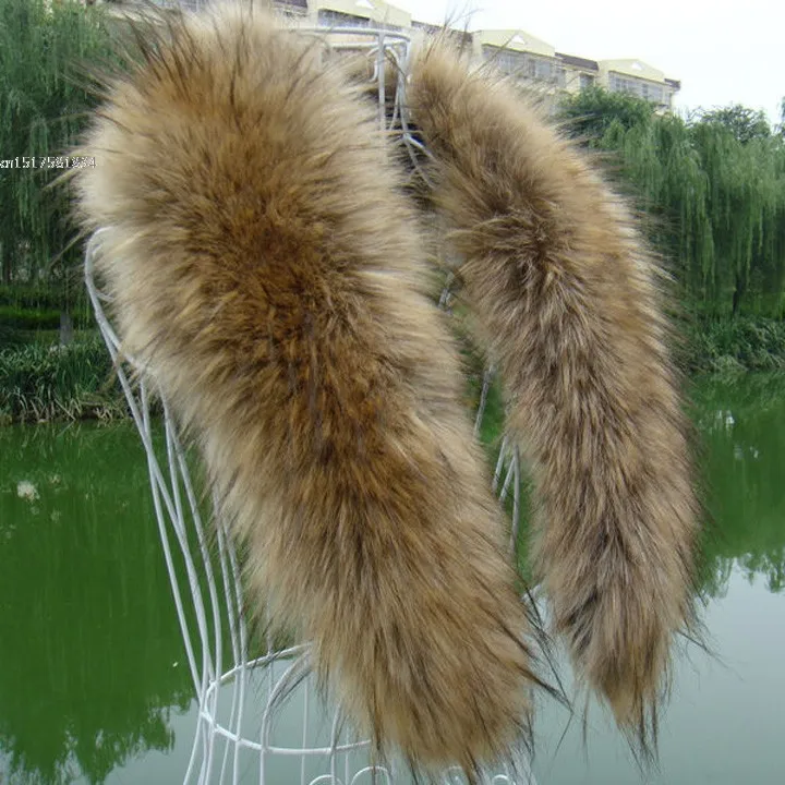 Новые женские Модные воротник ложных Костюмы шарф Зимний искусственный меховой