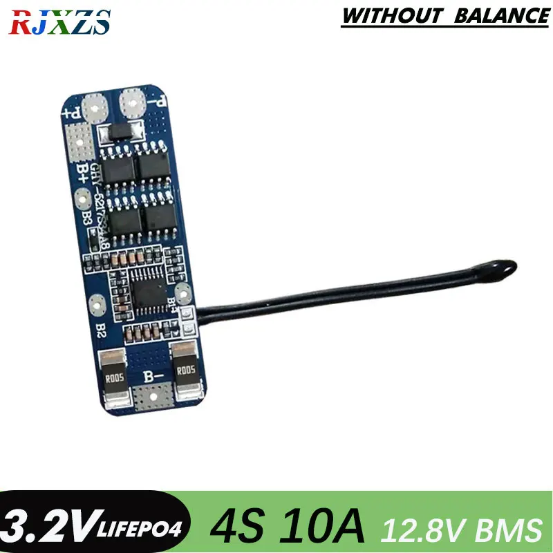 4S 10A lifepo4 12 8 V 18650 BMS PCM плата защиты батареи bms pcm для батарейный блок|Интегральные