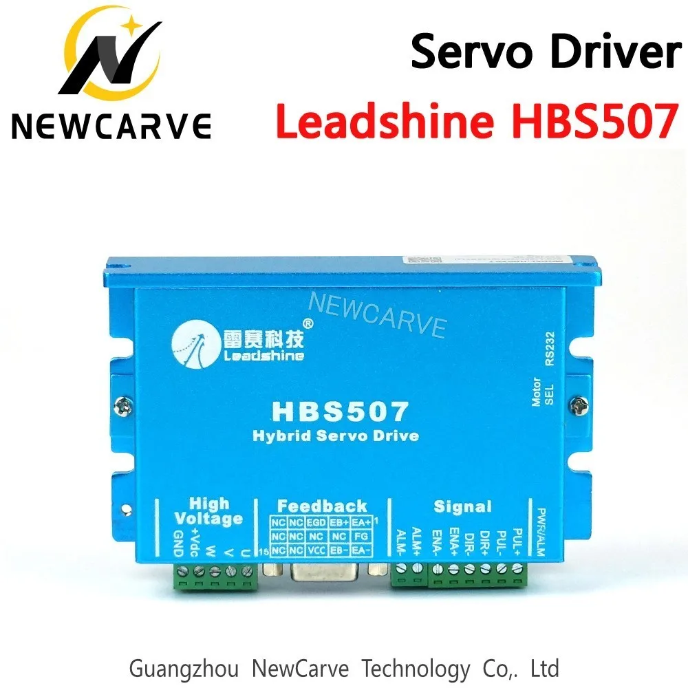Замкнутый контур Leadshine Hybrid Servo Driver HBS507 трехфазный 18 50VDC NEWCARVE|Драйвер двигателя| |