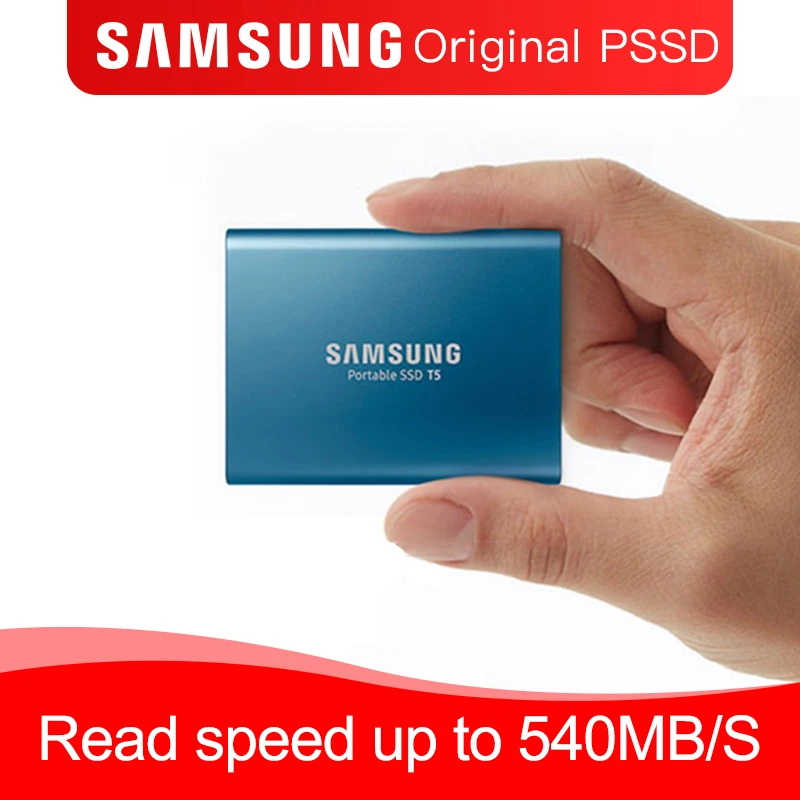 Samsung портативный SSD T5 250 ГБ 500 Гб ТБ 2 внешний твердотельный жесткий диск HD USB 3 1 Gen2 (10