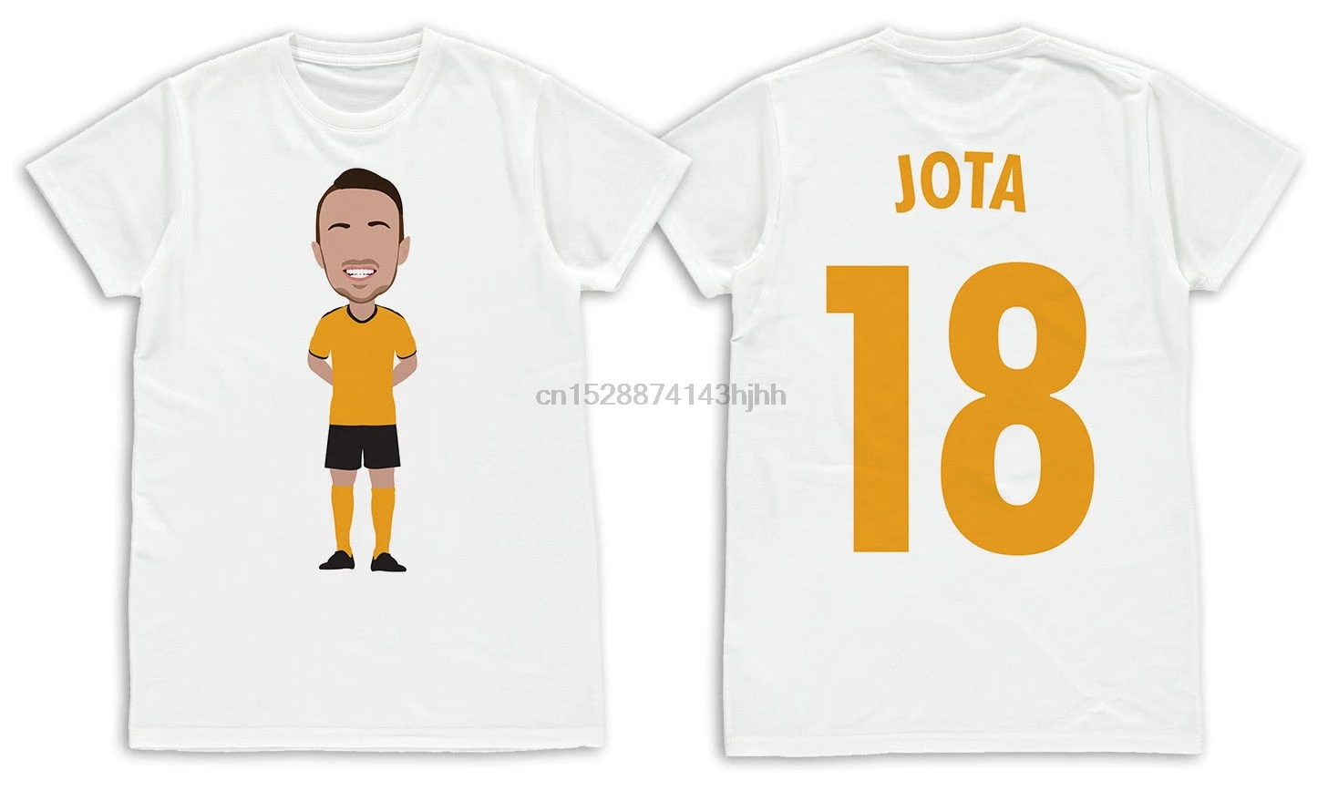 Футболка Diogo Jota WOLF с принтом векторной головы для взрослых размеры S XXL