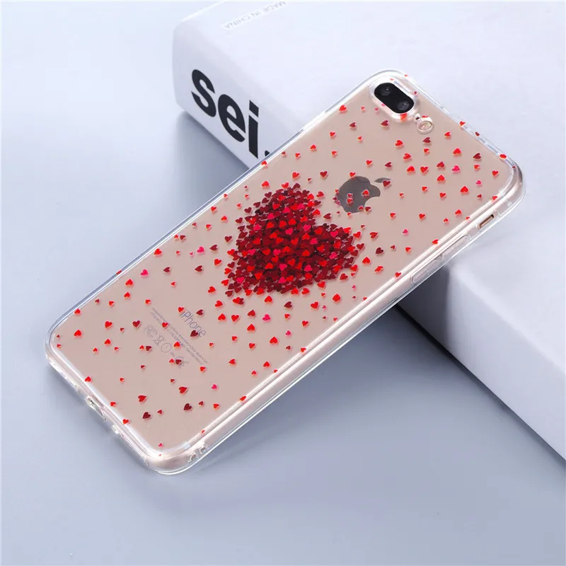 Чехол для iphone 5s 5 s se чехол милый мультяшный силиконовый мягкий Apple 6S 6 7 8 plus x 10 |