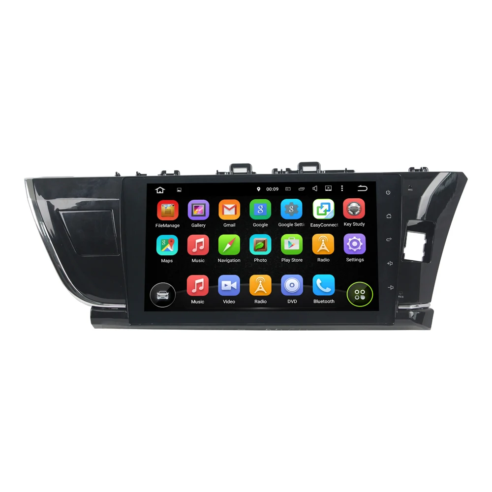 

Автомобильный DVD-плеер с экраном 10,1 дюйма, Android 5,1, GPS-навигационная система, медиа-стерео для Toyota Corolla 2014 2015 (правосторонний привод)