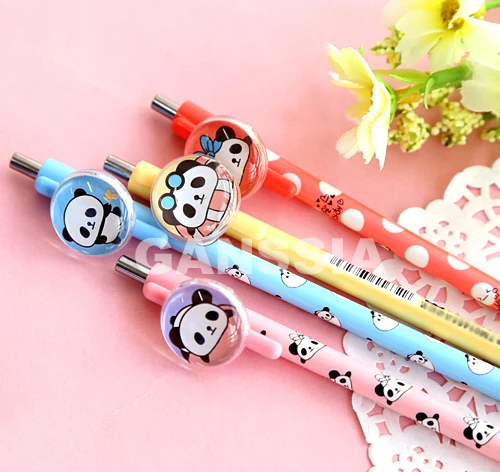 1 шт./лот механические карандаши с принтом милой панды канцелярские
