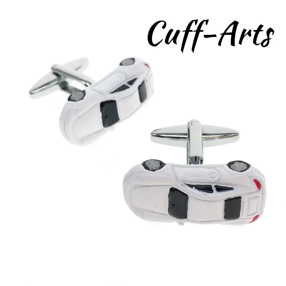 Cuffarts 2018 Car Cufflinks For Mens Men Jewelry Cufflink Gemelos Para Hombre Camisa Tie Clip Cuff Links C20017 | Украшения и