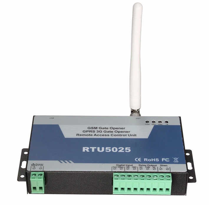 GSM ворот GPRS 3g Открыватель двери(RTU5025) блок дистанционного управления доступом 999 пользователей открытые ворота/барьер/затвор/гаражная дверь