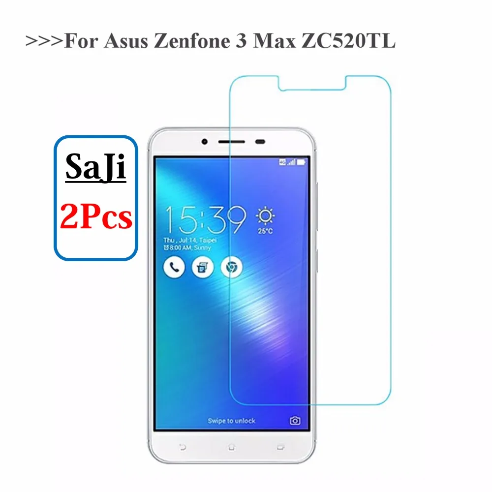 2 шт. пленка из закаленного стекла для Asus Zenfone 3 ZE552KL Max ZC520TL Взрывозащищенная