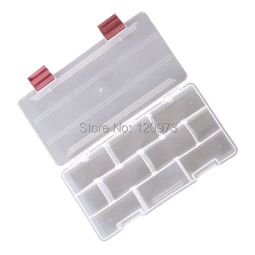 

23,5*13*3,5 см Пластик ящик для рыболовных снастей удобный приманки аксессуары для хранения Открытая Коробка Приманка чехол