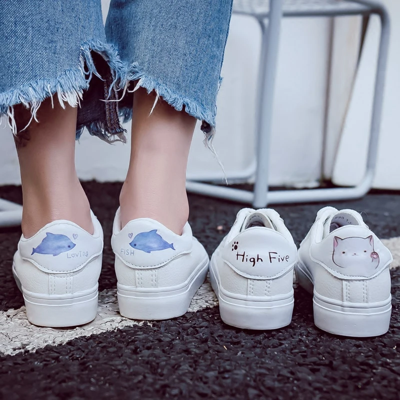 Изящная женская обувь Новинка модная повседневная на высокой платформе из