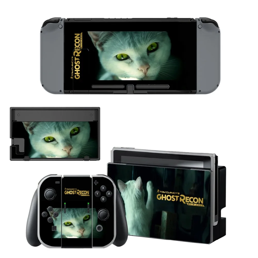 Наклейка Ghost Recon Wildlands Виниловая наклейка для NintendoSwitch консоли Nintendo Switch NS и