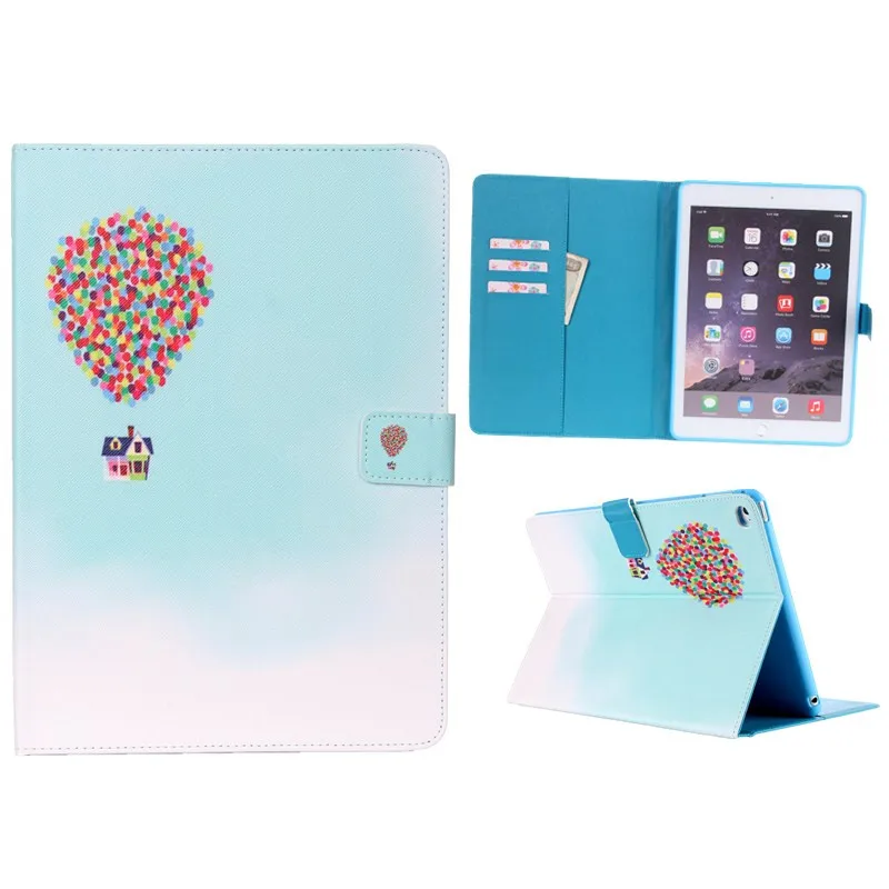 Чехол для iPad Air 2 из искусственной кожи и силикона роскошный красочный милый чехол