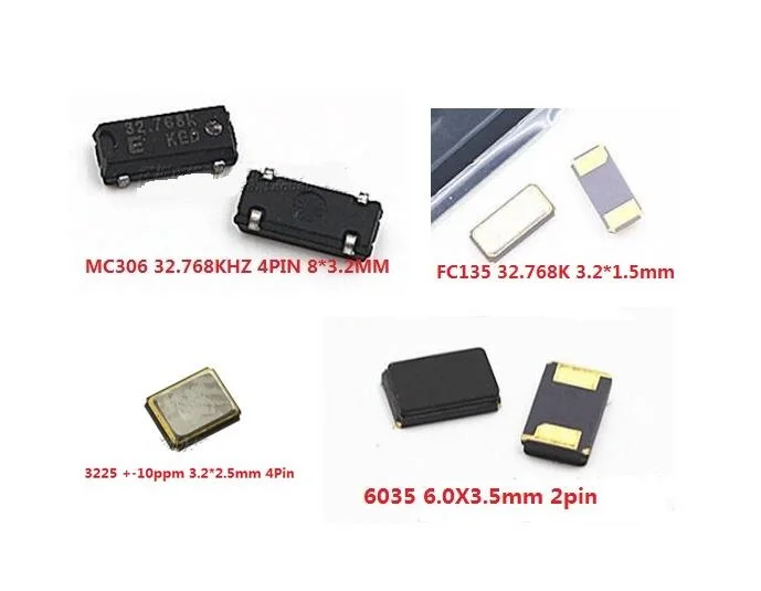 10 шт. пассивный кварцевый генератор 32 768 кГц (MC306 8*3 2 мм 4P)/(FC135 3 2*1 5 контакта)/3225 + 10ppm