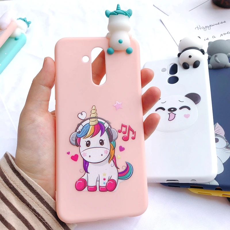 3 Funda huawei mate 20 Lite чехол etui mate 10 Lite чехол 3D Kawaii Медведь Единорог силиконовый чехол для huawei mate 20 Lite чехол Capa - Цвет: 3