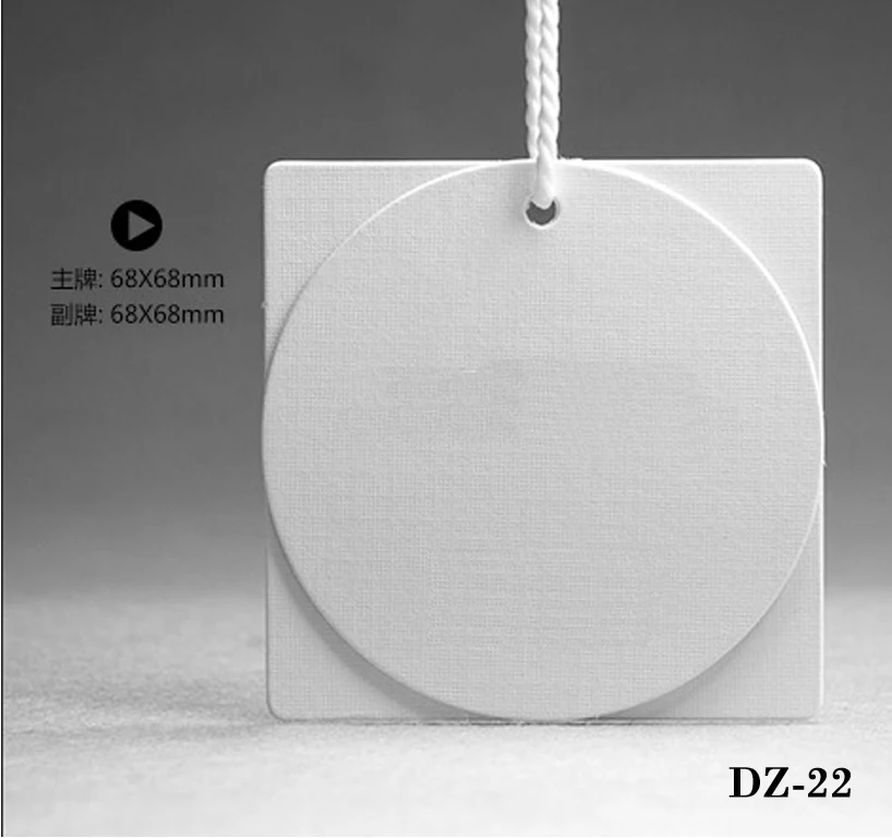 Новый стиль все виды подвесных бирок разумная цена бирки для ткани одежды