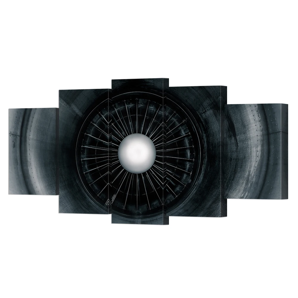 5 шт. холст настенная живопись винтажный пропеллер авиационный двигатель