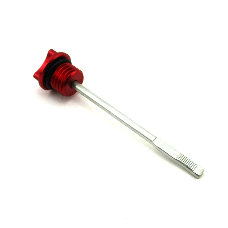 CNC алюминиевый красный моторный масляный щуп Dip Stick для Lifan YX 125cc 140cc 150cc 160cc 200cc 250cc