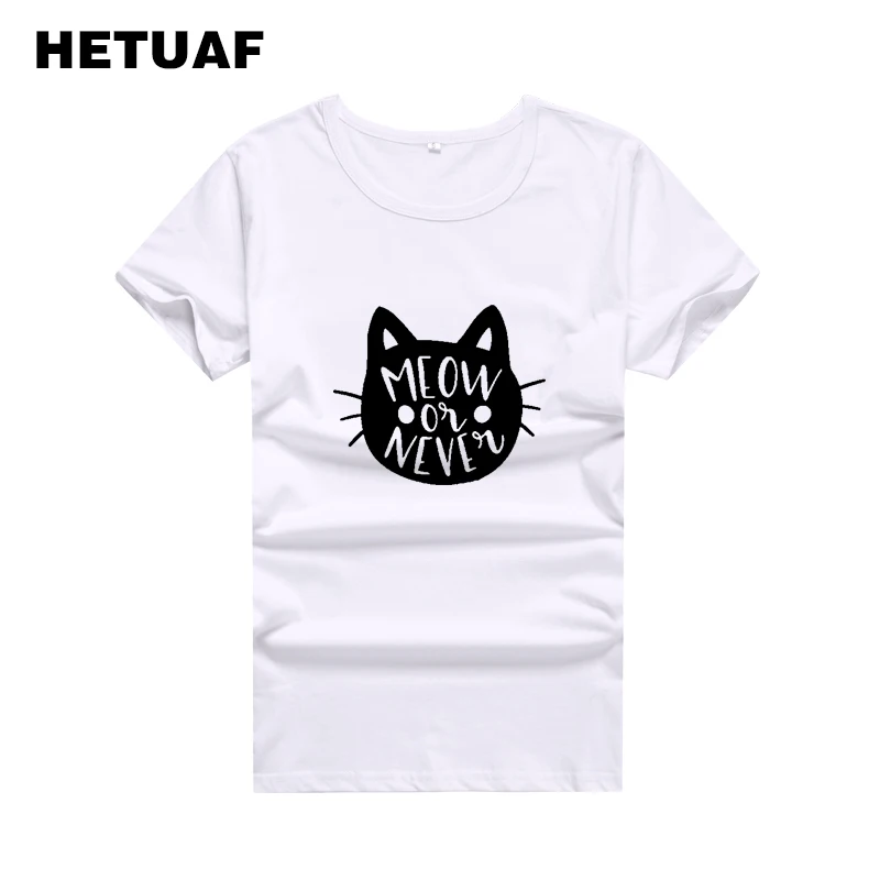 HETUAF котом для детей от двух до восьми лет или никогда не Kawaii принтовые тройники