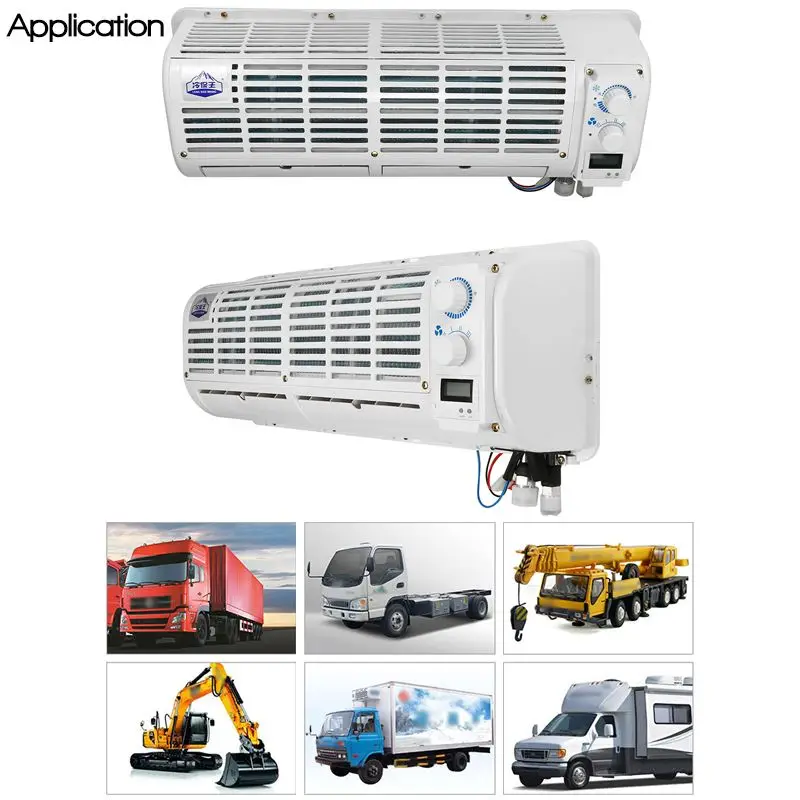 Высокое качество 12 V/24 V автомобильный Кондиционер многофункциональный настенный Портативный Вентилятор охлаждения цифровой Дисплей для автомобиля Караван грузовик