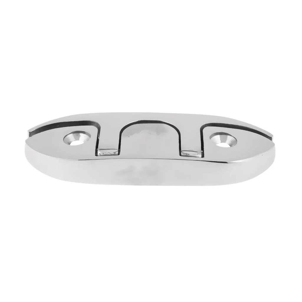 

4 Pieces 316 Stainless Steel Folding Cleat Mount Marine Boat Hardware