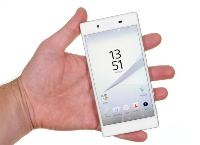 Разблокированный мобильный телефон sony Xperia Z5 E6653 GSM WCDMA 4G LTE Android Octa Core ram 3 ГБ rom 32 ГБ 5,2 дюйма камера 23 МП