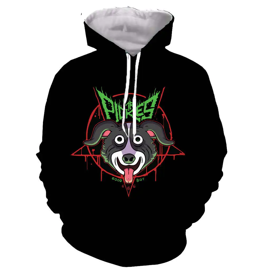 Мужская и Женская толстовка с капюшоном Mr Pickles 3D принтом модная графическая