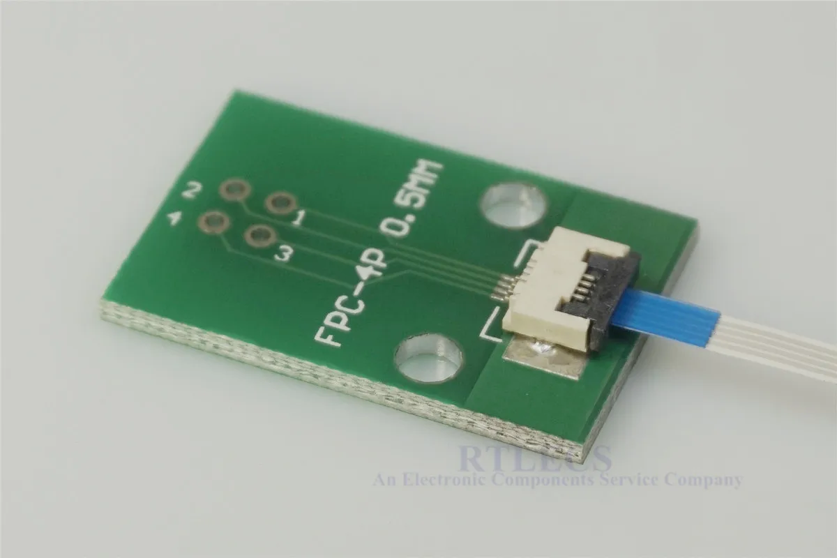 2 комплекта FFC FPC кабель 4 Pin 0 5 мм Шаг до 54 сквозное отверстие DIP PCB адаптер 50 60 70 80 100