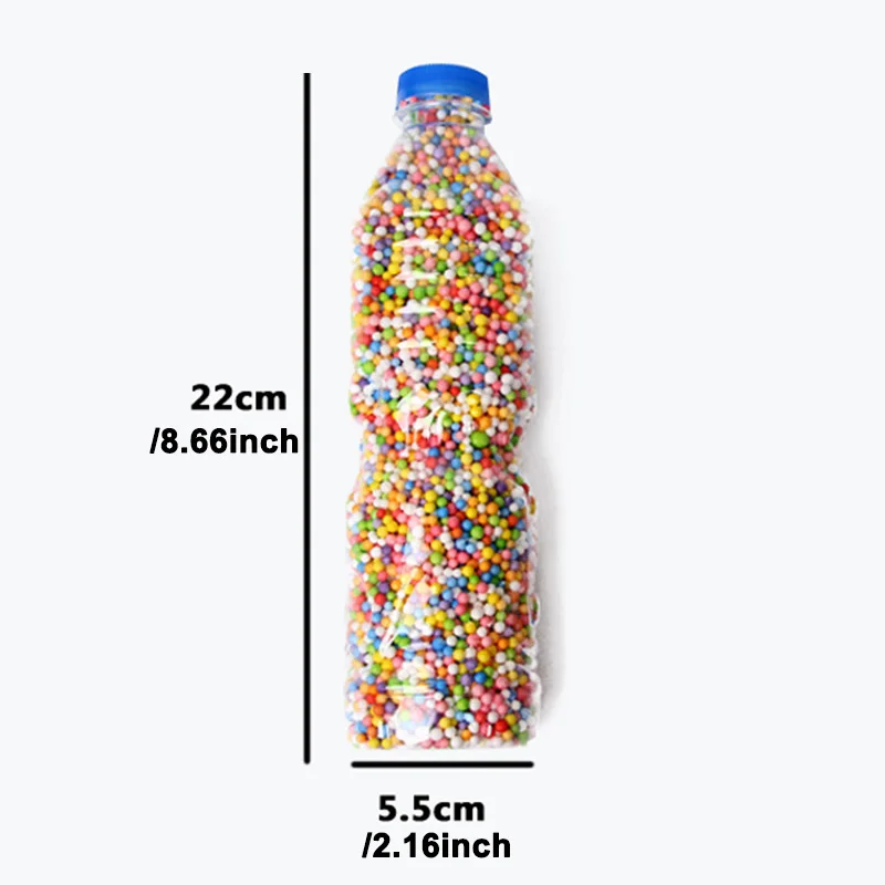 500 мл/бутылка DIY Снежная грязь частицы аксессуары слайм шарики маленькие