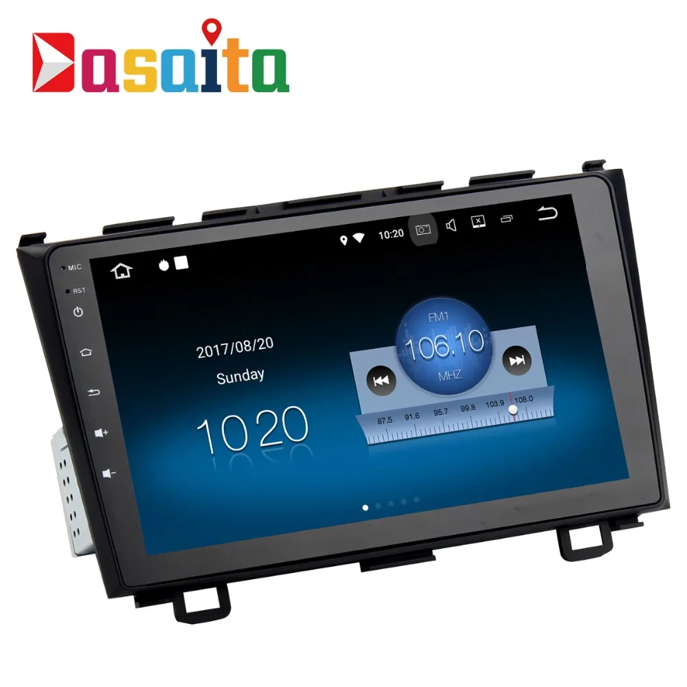Dasaita 9 &quotAndroid 8 1 Автомобильный gps плеер Navi для Honda CRV 2006 2011 с 2G + 16G четырехъядерный