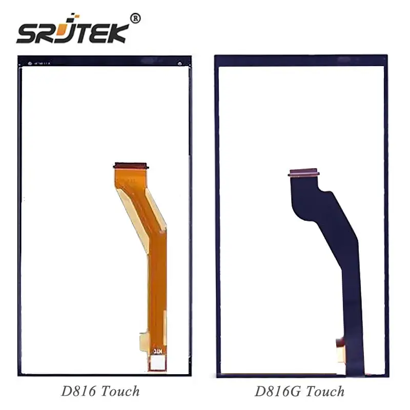 Srjtek экран для HTC 816 Desire D816 816W сенсорный дигитайзер датчик внешнее стекло запасные
