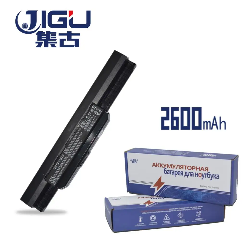 Аккумулятор для ноутбука JIGU ASUS P43E X53 K53SV X84LY K53JA X53B K84C P43SJ X43J K53JE X54 K53T X44H K53TA X53U серия