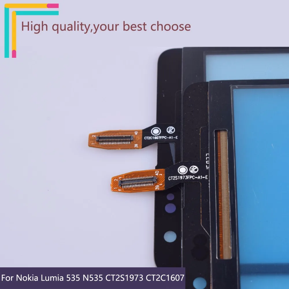 10 шт./лот для Nokia Microsoft Lumia 535 N535 CT2S1973 CT2C1607 сенсорный экран Сенсорная панель