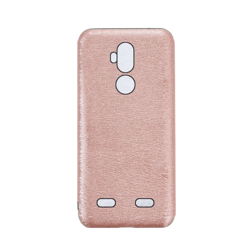 Rose gold Чехол для телефона из искусственной кожи с текстурой под дерево для AGM X3, мягкий силиконовый чехол для AGM X3, гелевый силиконовый защитный чехол - Цвет: Rose gold