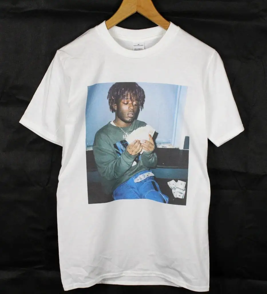 Новые белые хип-хоп футболки с логотипом Lil Uzi Vert для мужчин и женщин S-5XL | Мужская