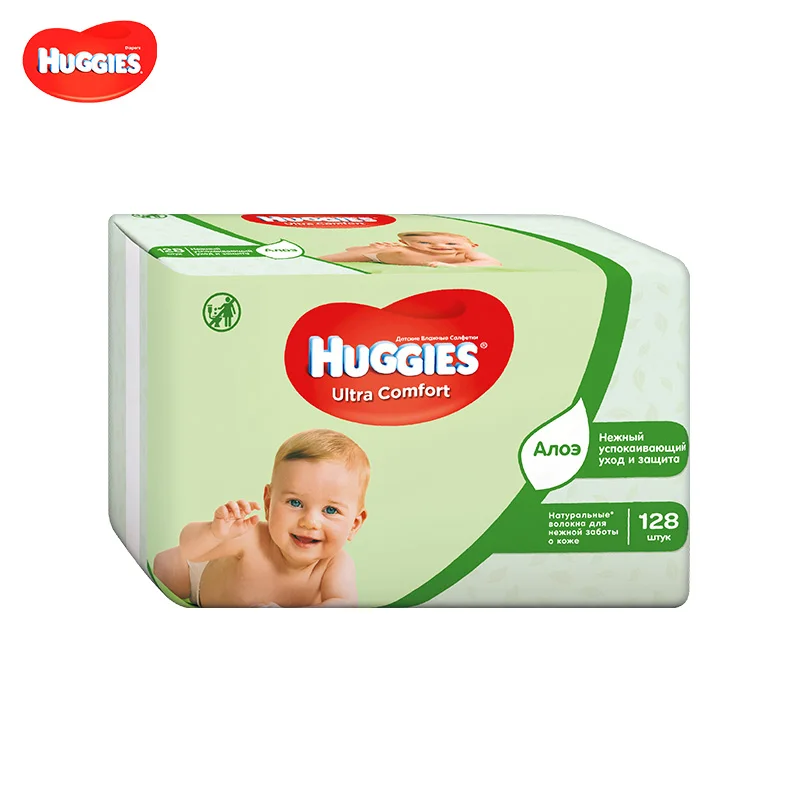 Влажные салфетки для детей Huggies Ultra Comfort 128 шт |