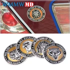 Алюминиевая 3d-наклейка с логотипом льва, орла, тигра, волка, автомобильная эмблема, значок для автомобилей, мотоциклов, ноутбуков, телефонов, дверей, аксессуары