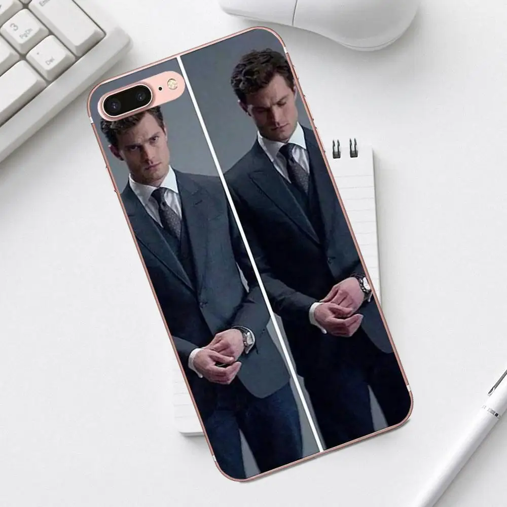 Qdowpz Christian Grey Jamie Lovely For Galaxy Alpha Core Prime Note 4 5 8 S3 S4 S5 S6 S7 S8 S9 mini edge Plus | Мобильные телефоны
