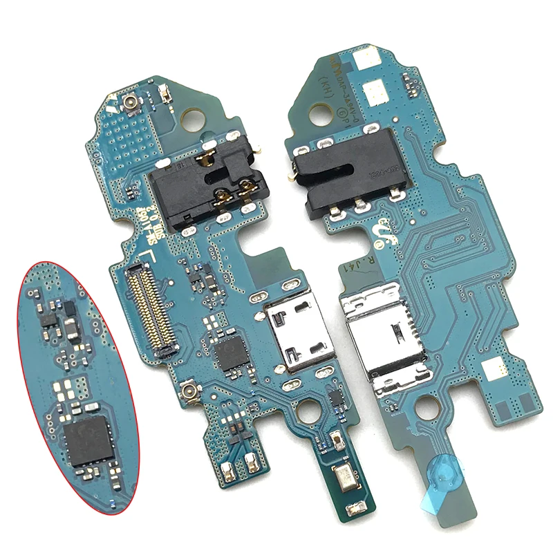 Для samsung Galaxy A105F A10 A105 USB порт зарядное устройство док-станция разъем зарядная плата гибкий кабель микрофона микрофонная плата