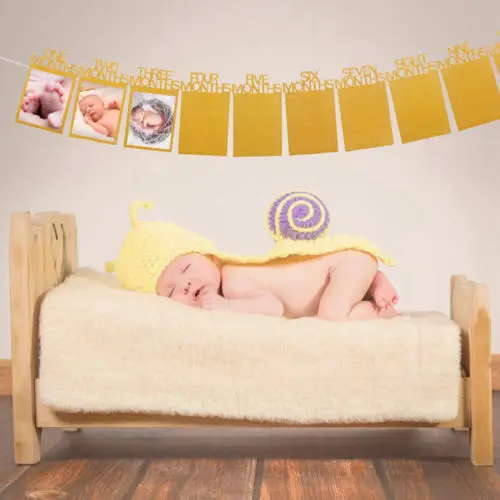 Хит продаж детский баннер для записи на 1 день рождения вечерние фоторамки