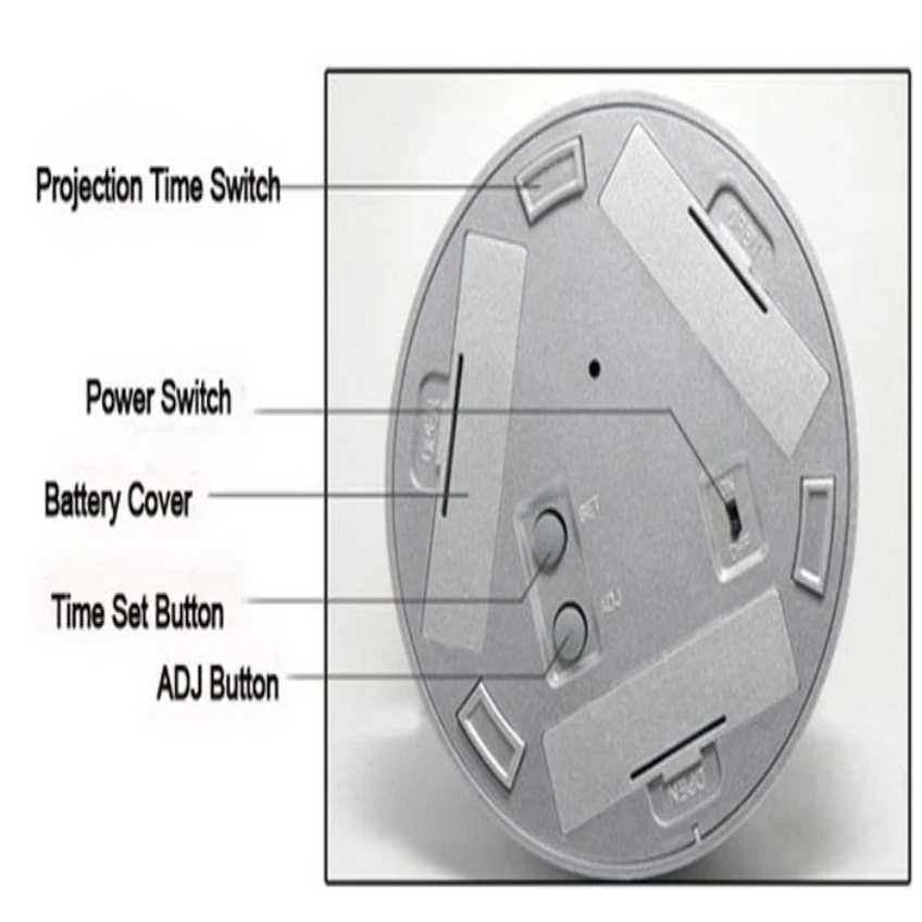 OUYUN Повтор Световой Цифровой ЖК-дисплей детский будильник светящийся