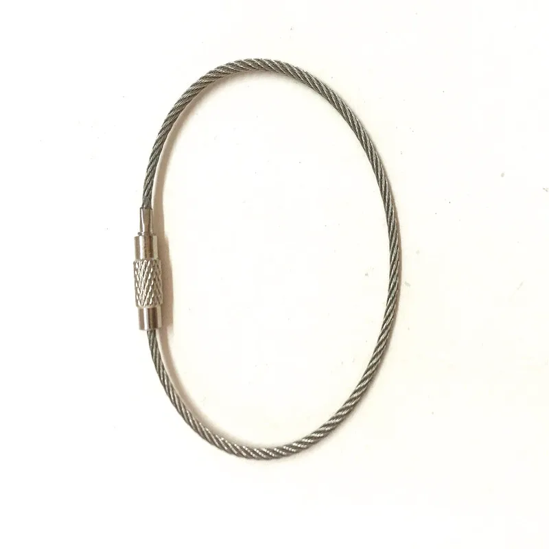 120 X Новый автомобильный брелок из нержавеющей стали трос для уличных походов|steel